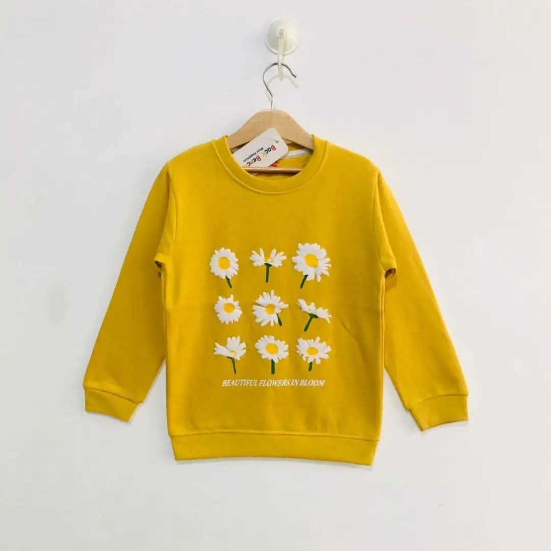 9 flowers Fleece