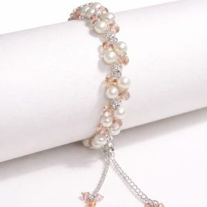 Luxury Pearl & Crystal Bracelet